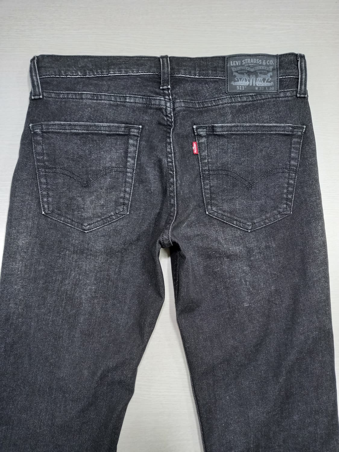 32 리바이스511 부드러운스판 슬림일자진 블랙 32-278 상품이미지4