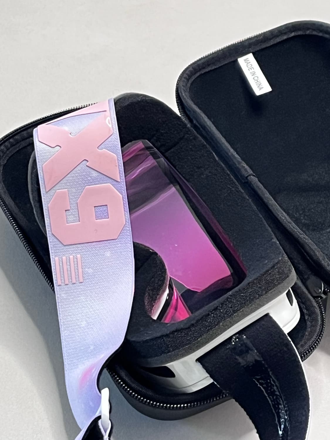 2425 아이엑스나인 고글 아이엑스쓰리 프로 코튼 캔디 PINK PHOT 상품이미지5