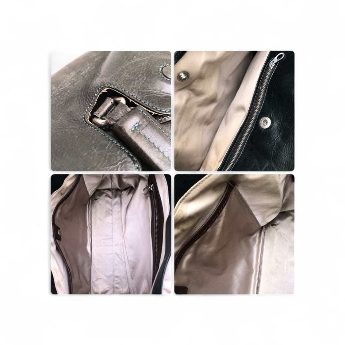 아니아리 aniary 아이디얼 레더 빈티지가공 보스톤백 상품이미지9