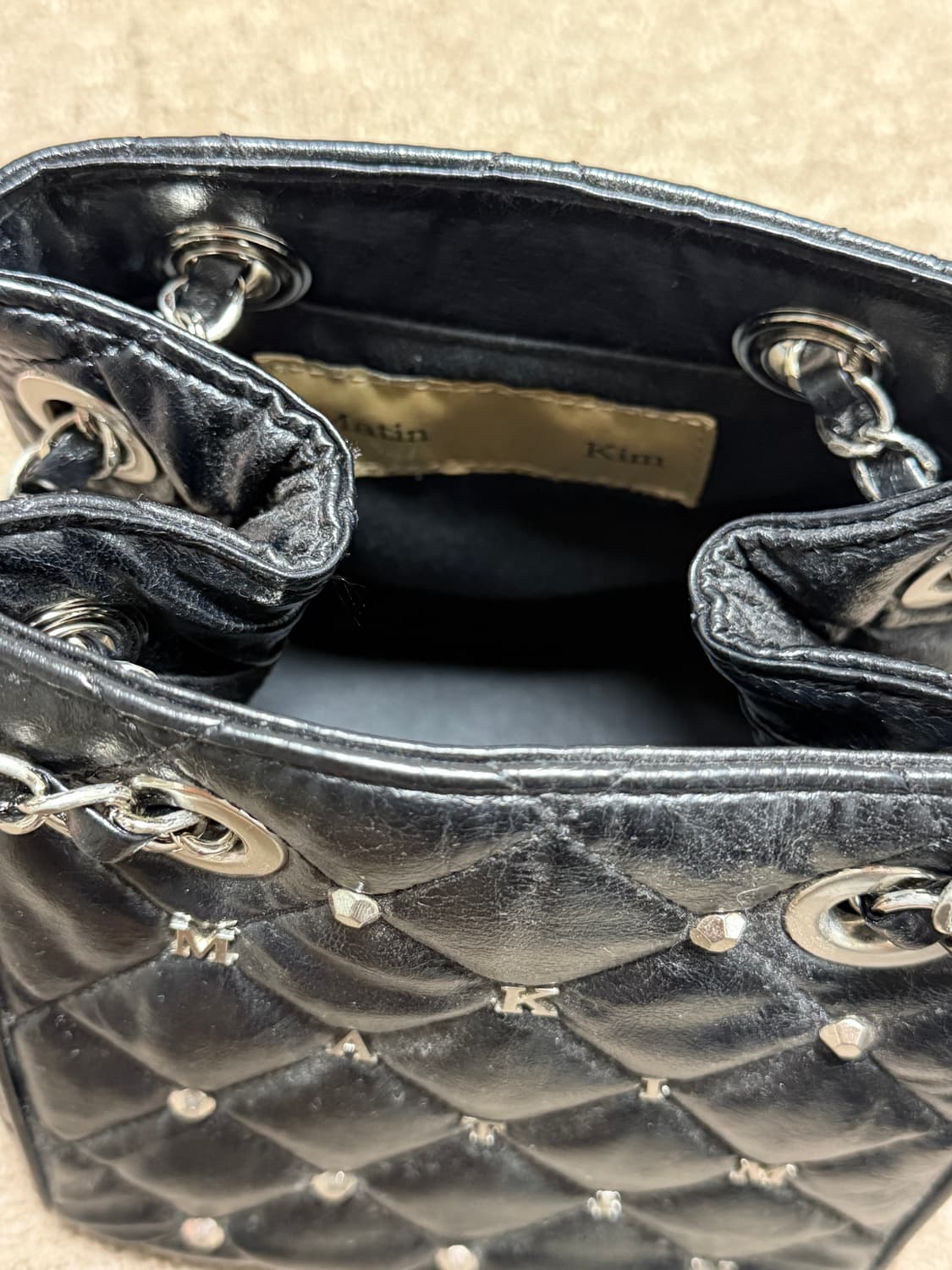 마뗑킴 미니 퀼팅백 상품이미지4