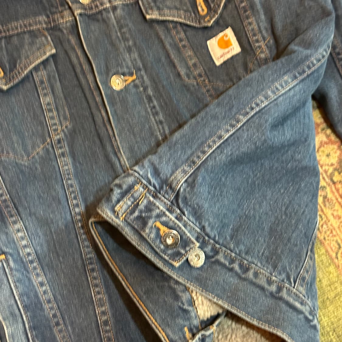 칼하트 쉐르파 데님 자켓 상품이미지6