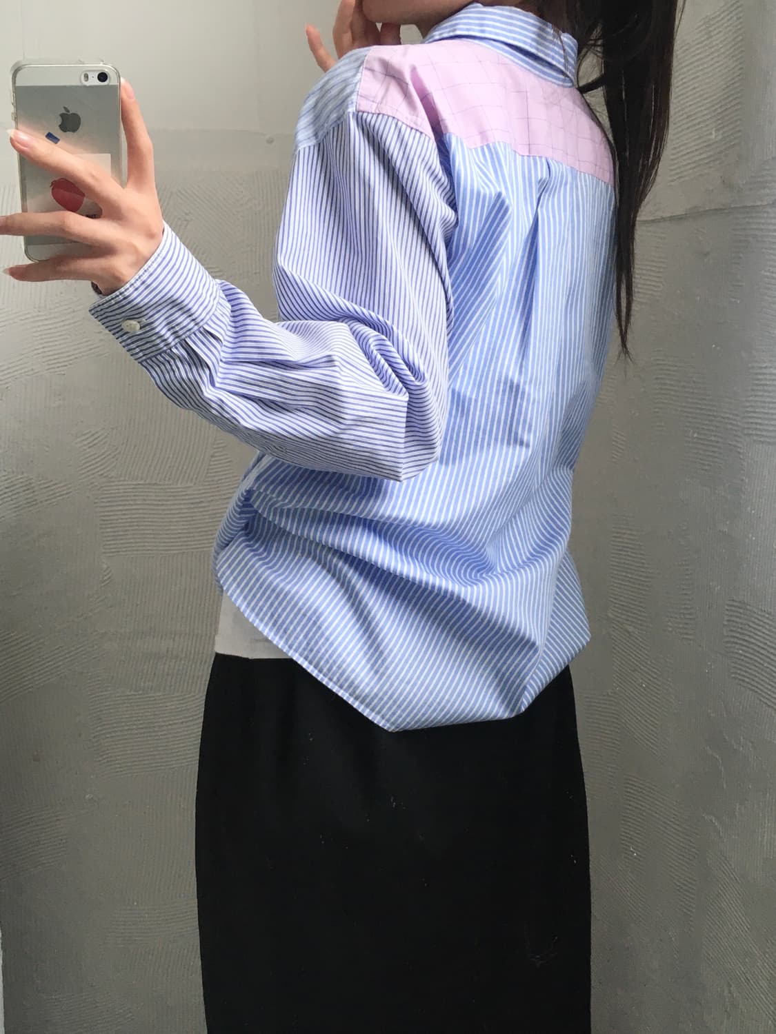 꼼데가르송 옴므 듀스 멀티 스트라이프 셔츠 상품이미지3