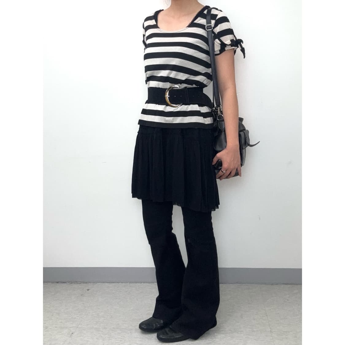 빈티지 스트라이프 블라우스 상품이미지3