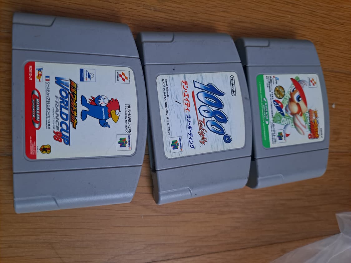 N64 게임 3종 (월드컵, 스노보드, 웨이브) 상품이미지3