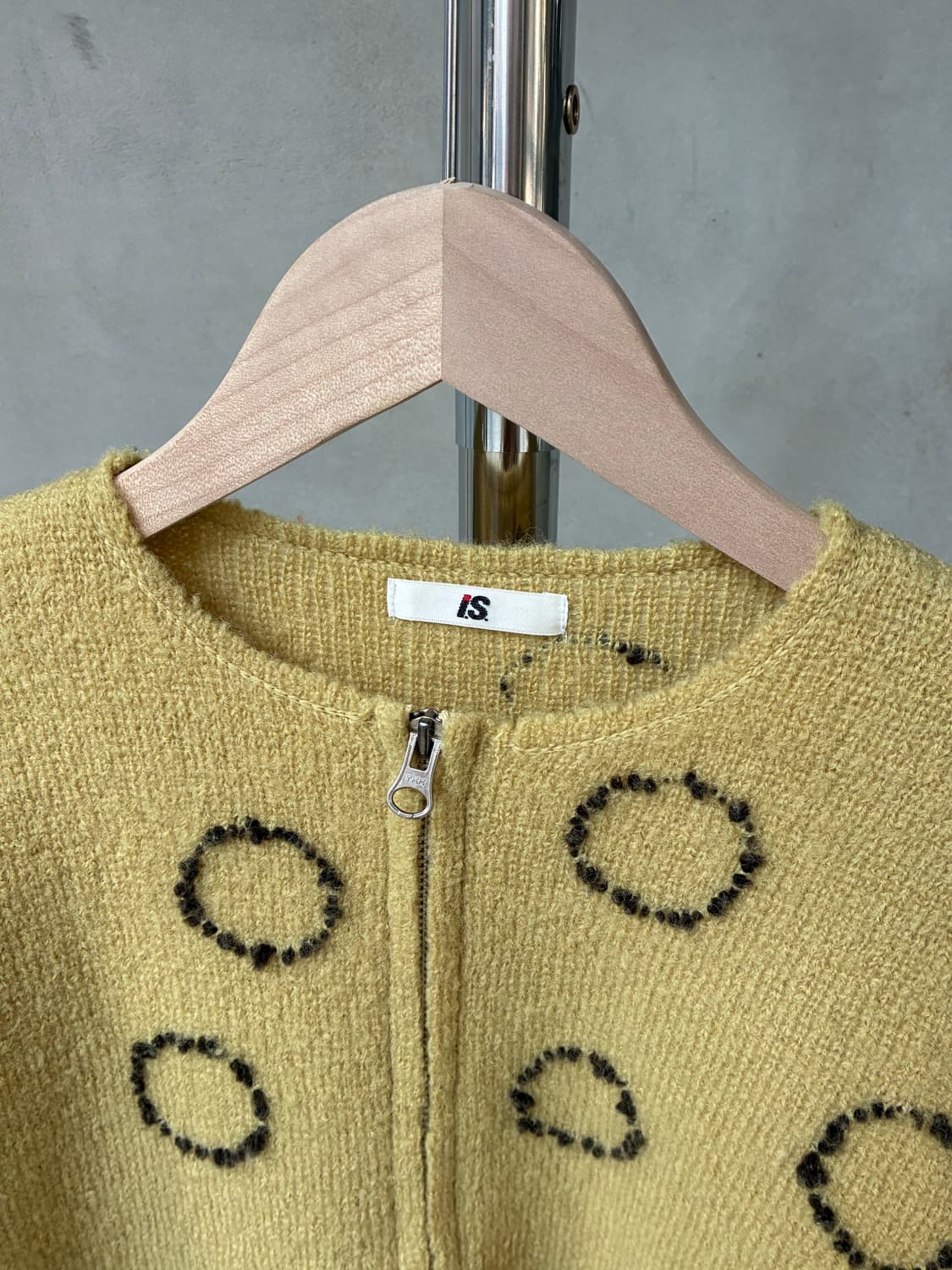 이세이 미야케 IS 니트 집업 상품이미지6