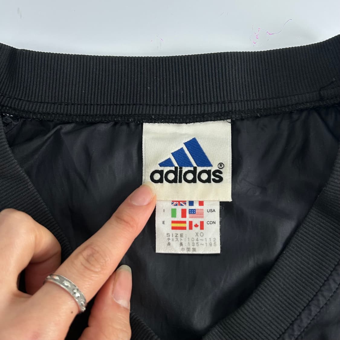 Adidas 삼각로고 트랙탑 웜업 상품이미지5