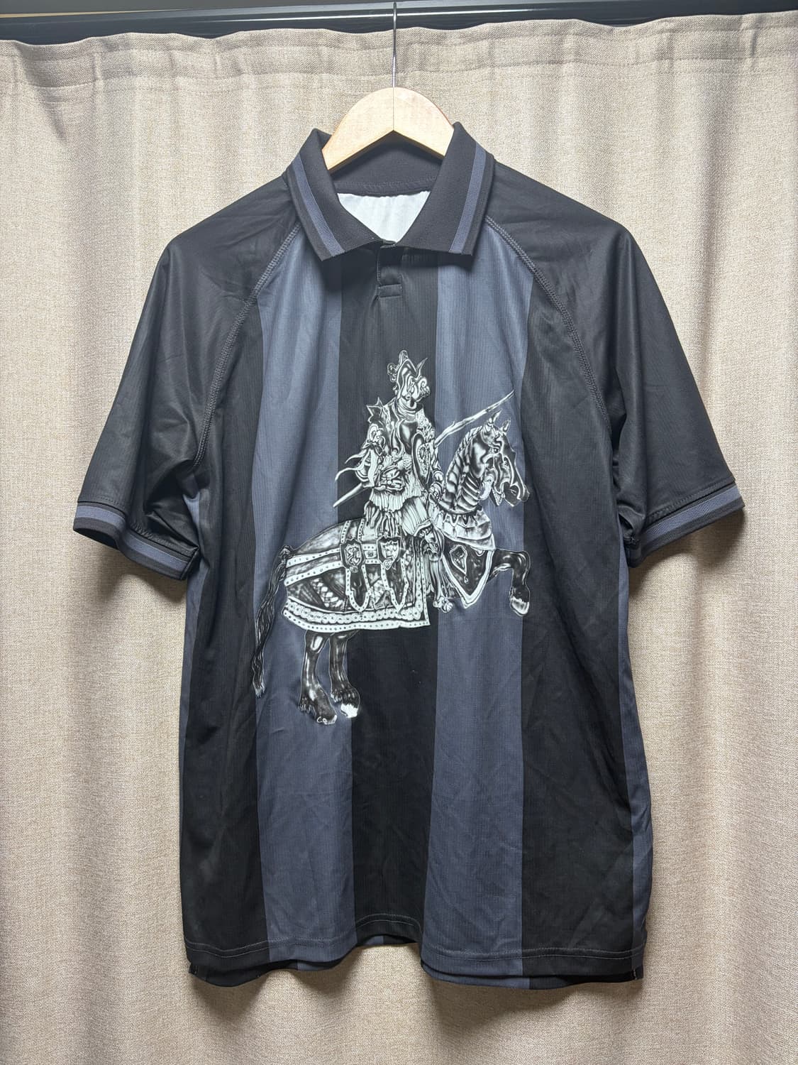 에어브러쉬 프린팅 매쉬 반팔 상품이미지1