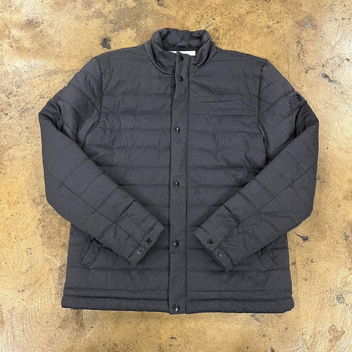 [정품/XL] 노스페이스 퀼팅 셔츠 자켓 블랙 b18 상품이미지2