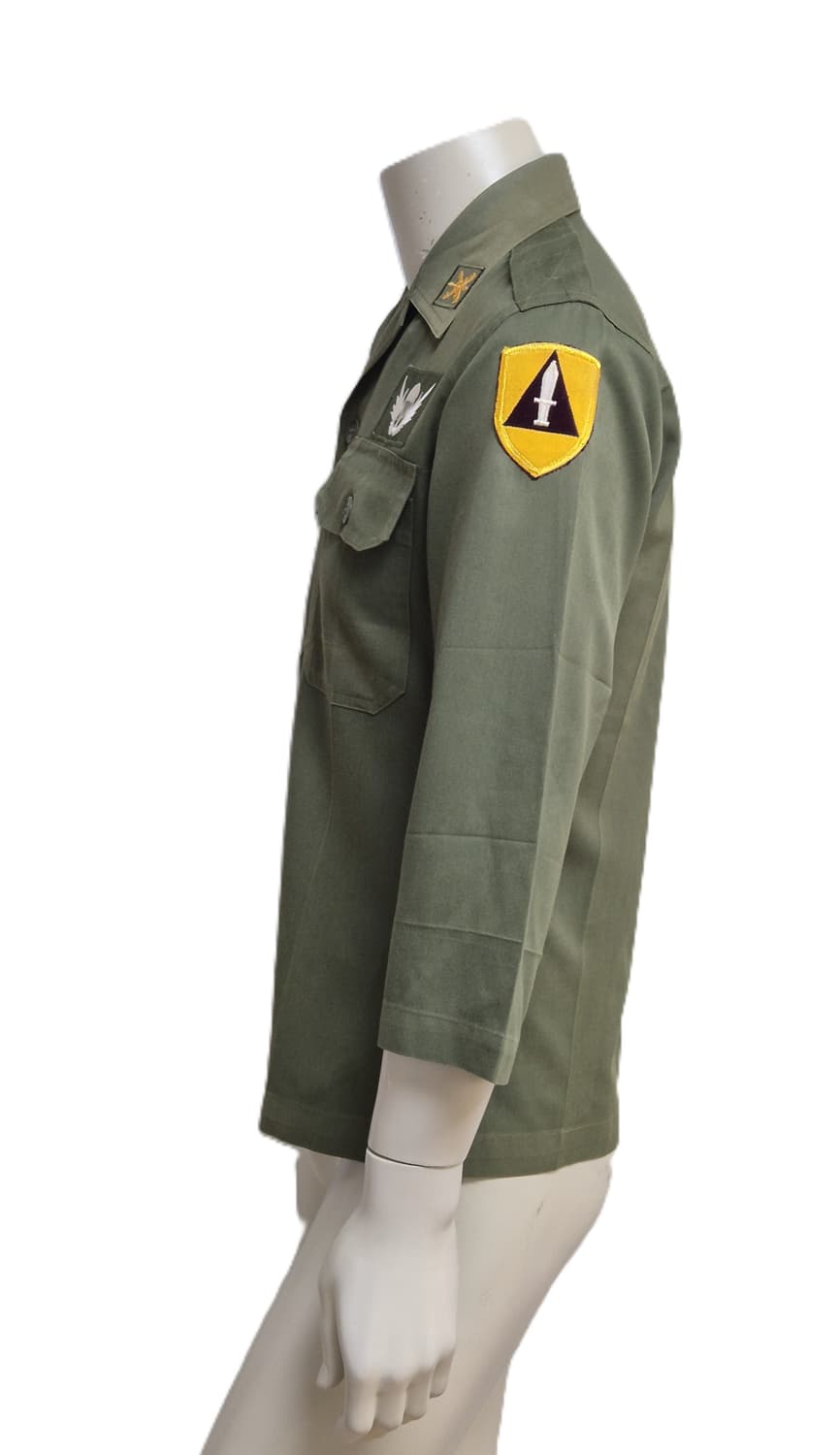 육군 구형 수방사 포병 대령 민무늬 전투복 상의 자켓 (S) 상품이미지2