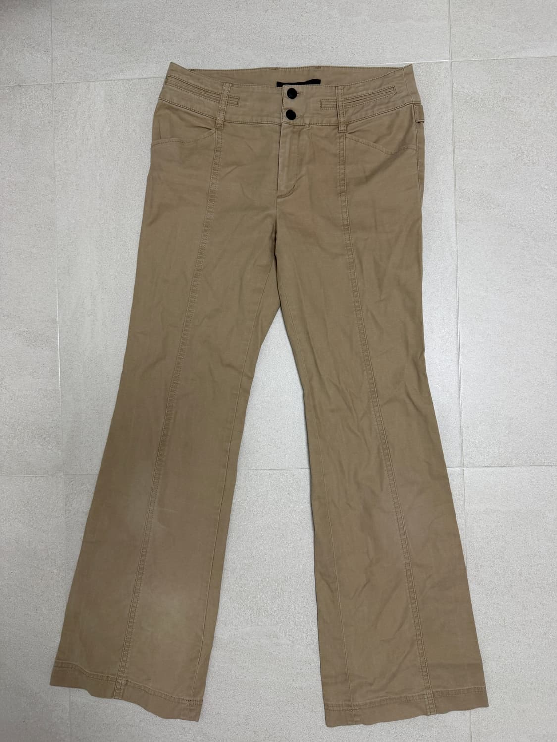 macphee 부츠컷 버튼 팬츠 상품이미지2