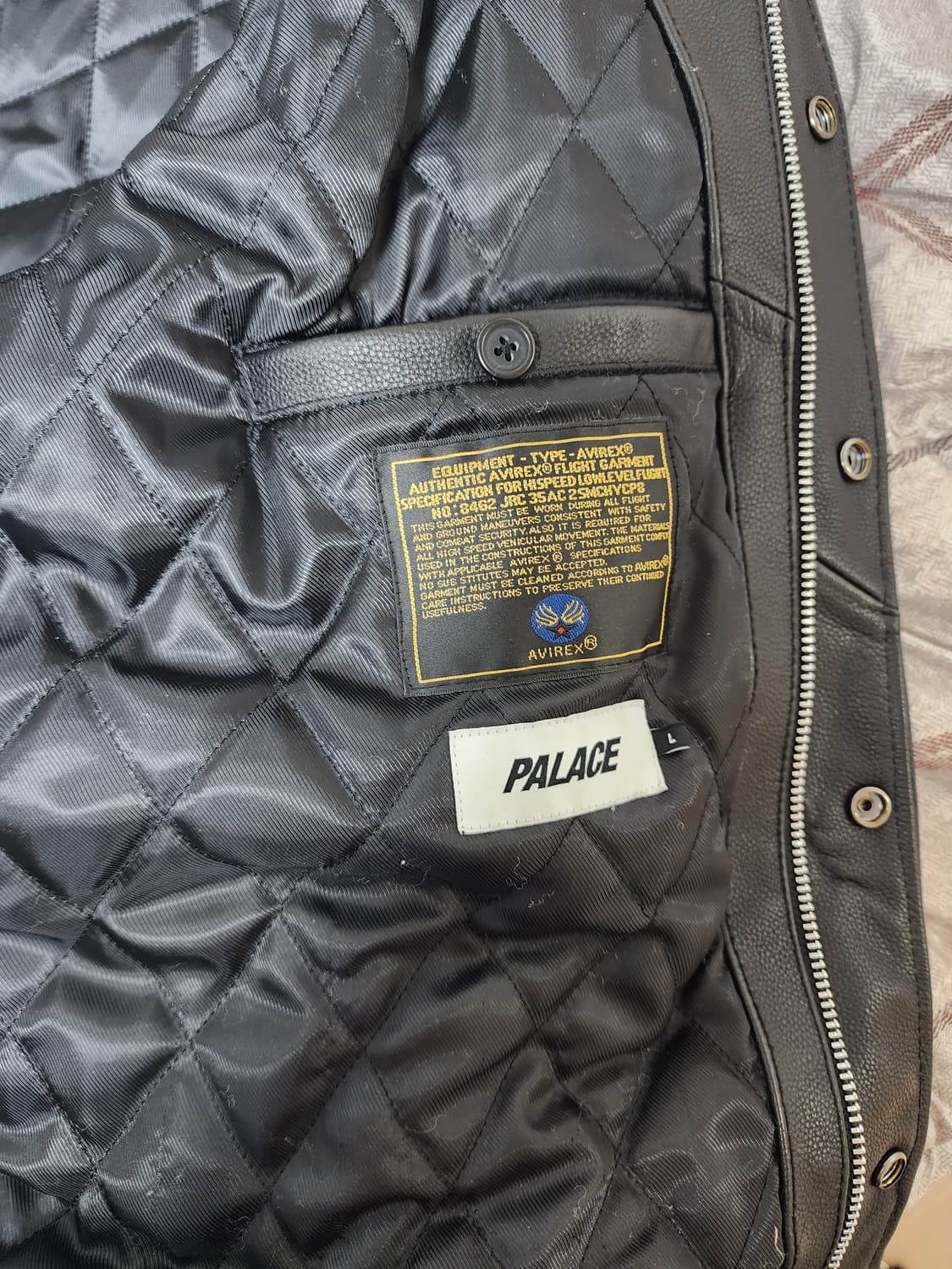 팔라스 x 아비렉스 좀비 자켓 상품이미지5