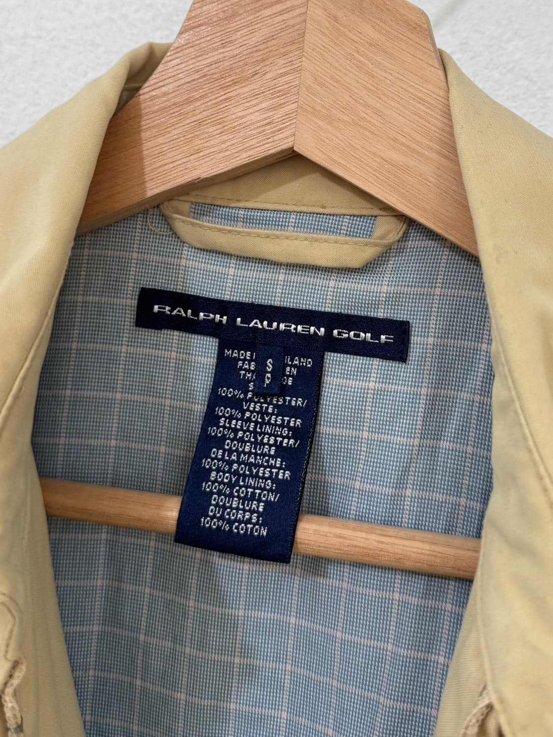 폴로 베이지 베이포트 스윙톱 자켓 상품이미지4