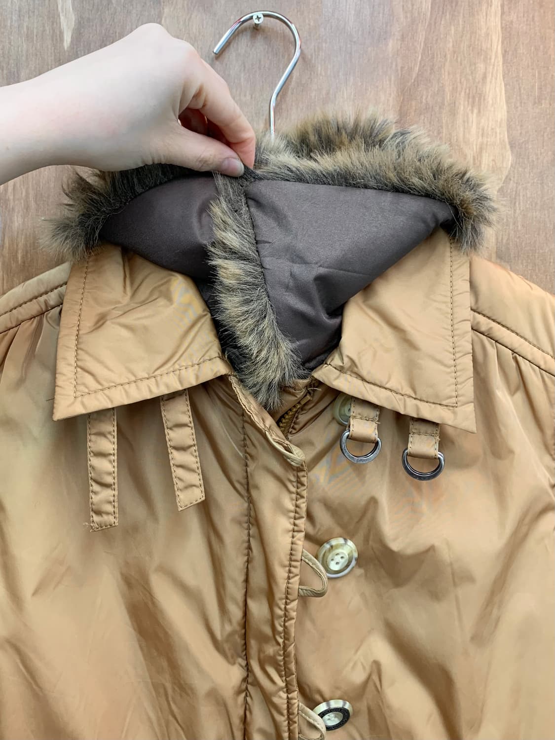 Burberry 버버리 블루라벨 퍼 블루종 상품이미지4