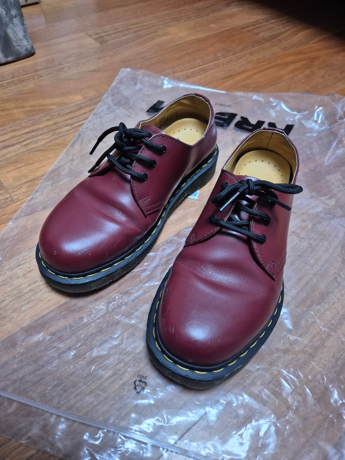 [240] 닥터마틴 1461 체리레드 uk5 상품이미지1