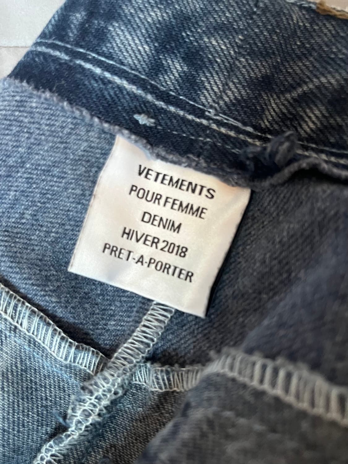 베트멍 리워크 진 L 상품이미지3