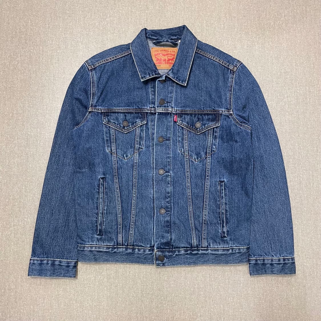 [택포] 리바이스 빈티지 데님 청자켓 M 상품이미지1