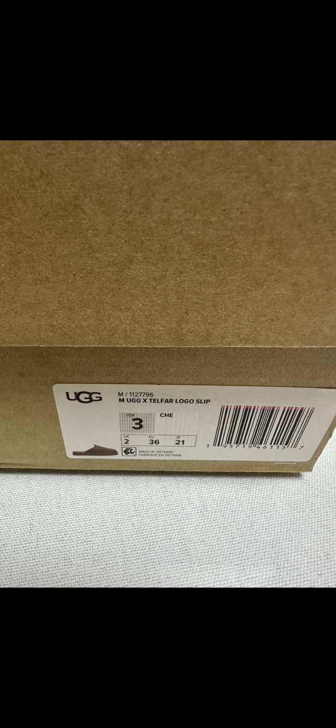 텔파 어그 슬립온 체스트넛 210 새상품 상품이미지3