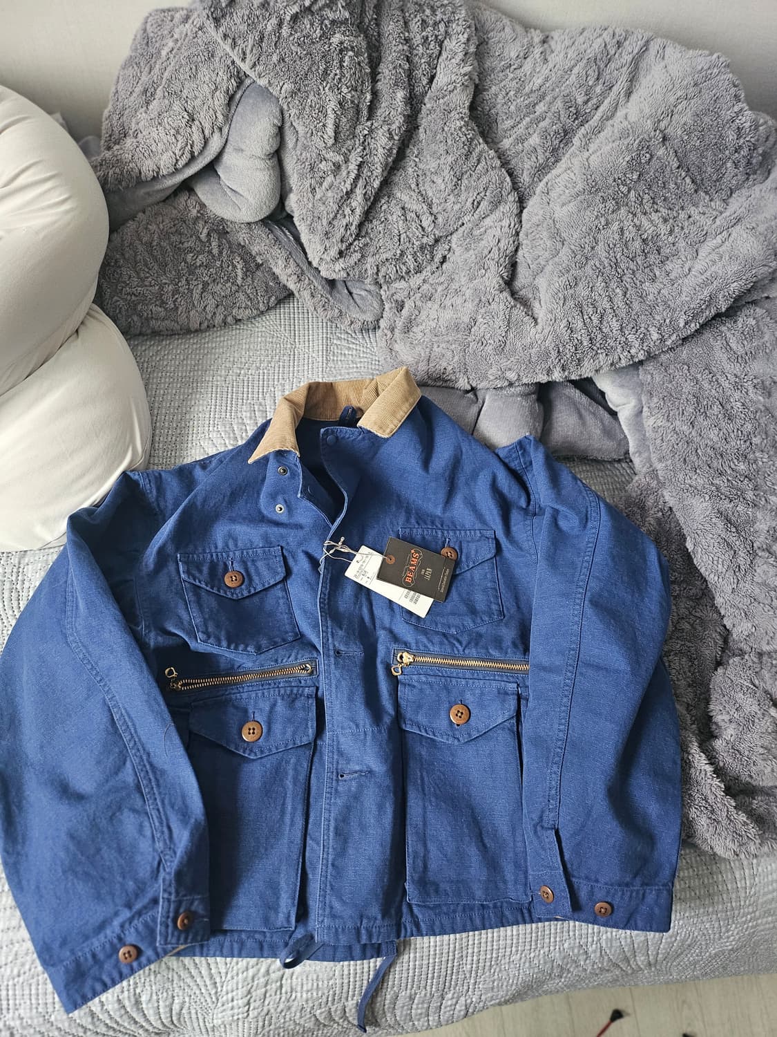 [M]빔즈플러스 헤비옥스포드 헌팅 자켓 상품이미지5