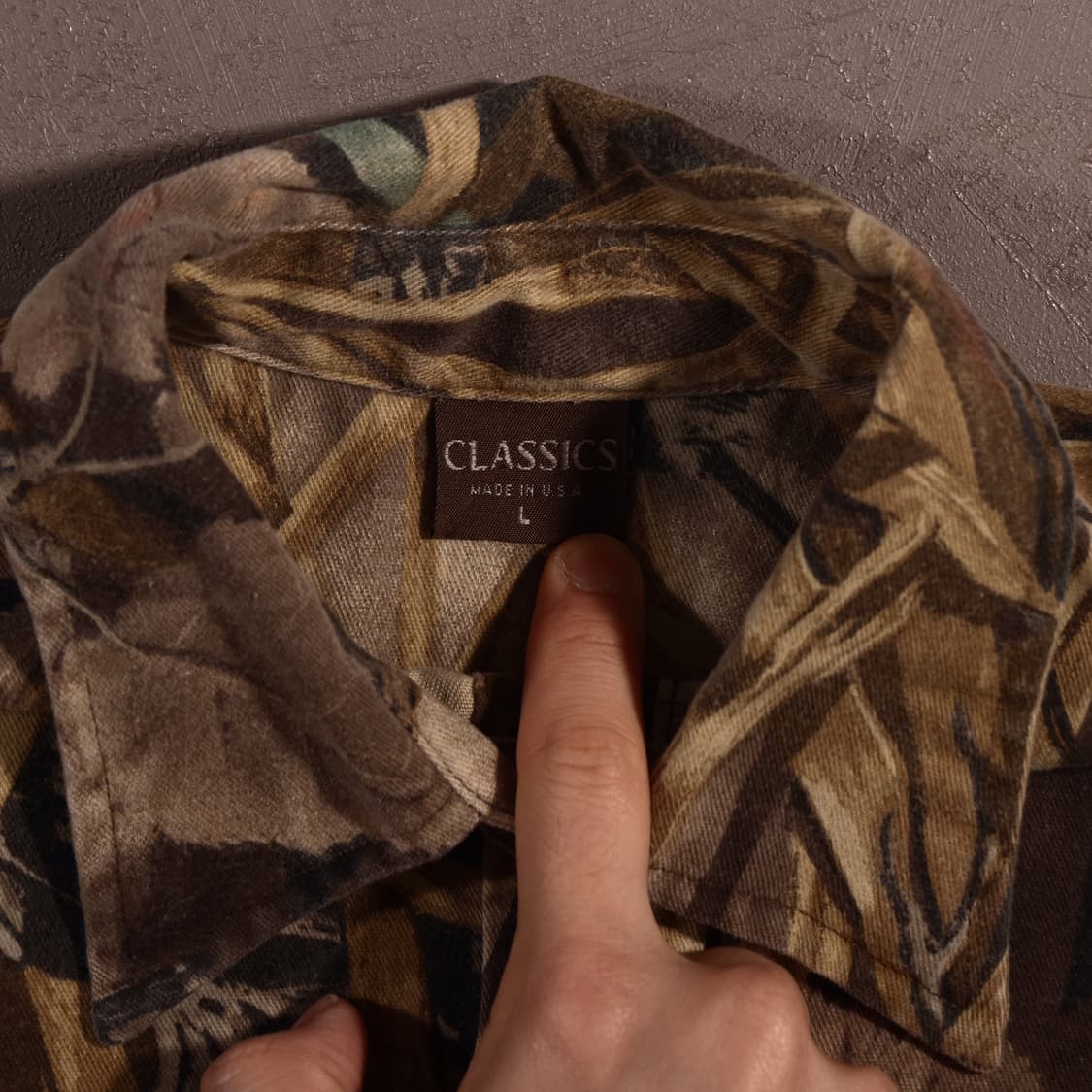 빈티지 USA 리얼트리 셔츠 상품이미지3