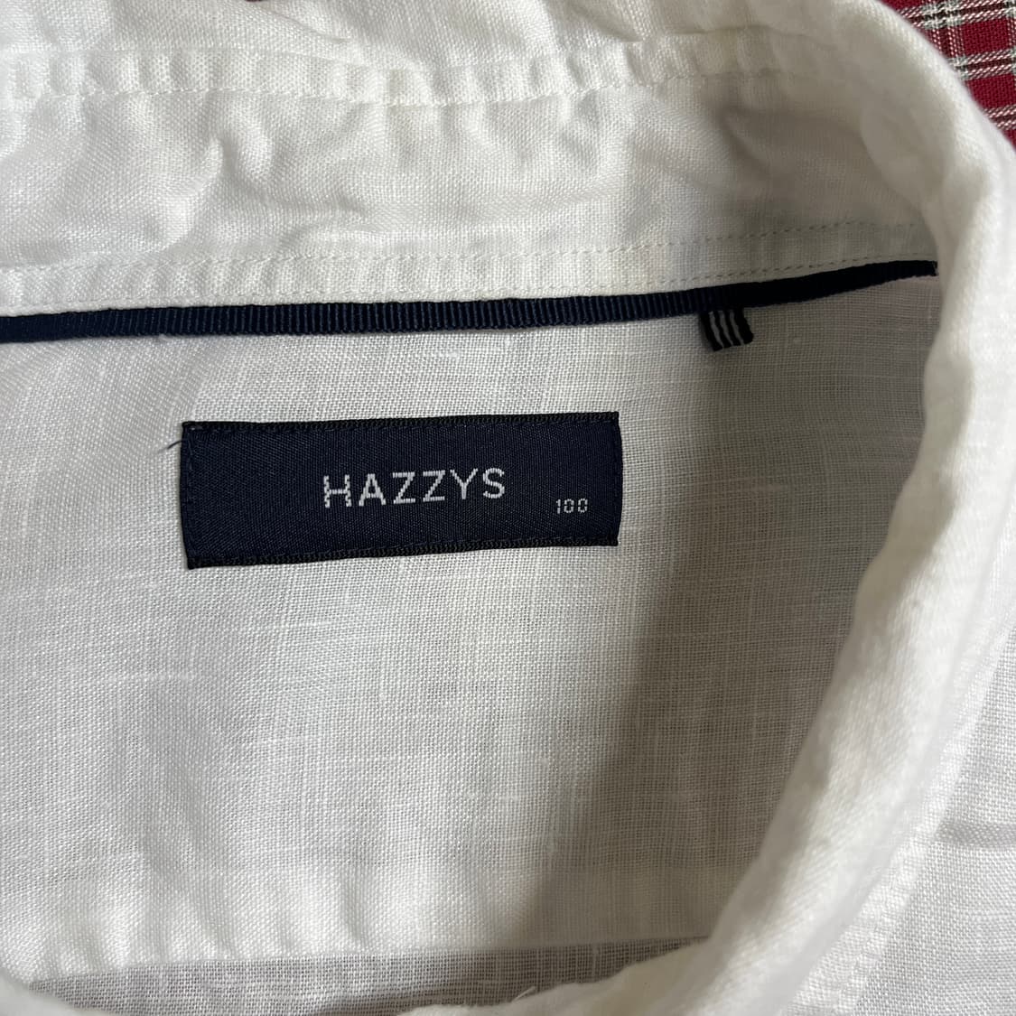 헤지스 린넨 화이트 셔츠 상품이미지5