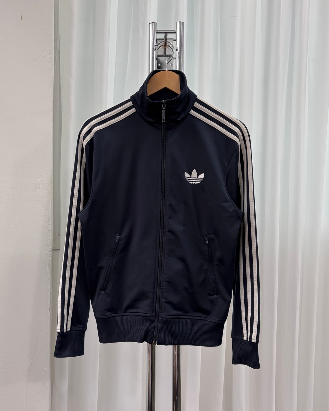 [S]아디다스 구형 파이어버드 네이비 트랙탑 져지 상품이미지3