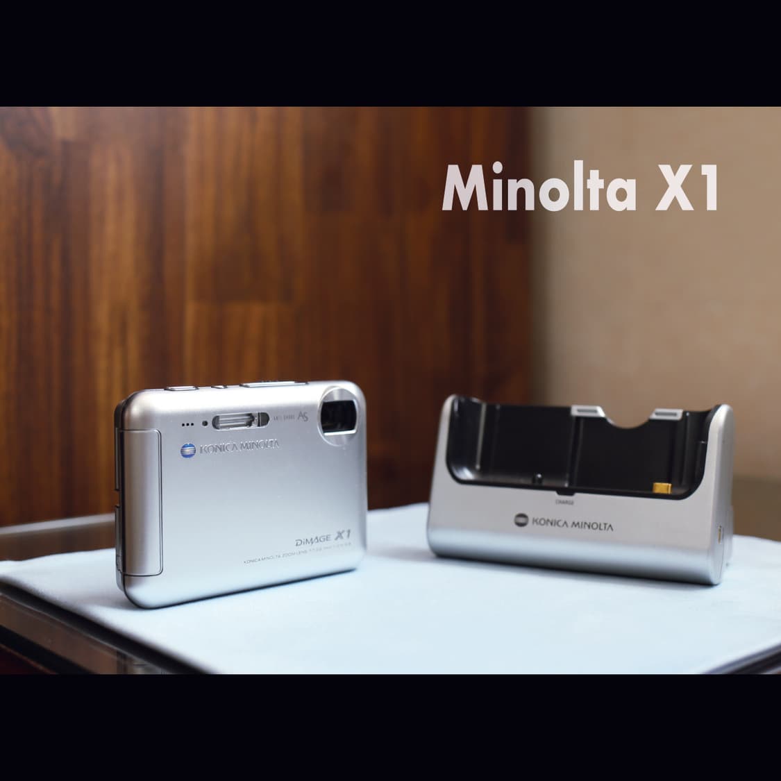 레어 <준민트급> 미놀타 디미지 x1 실버 충전독 빈티지 디카 상품이미지2