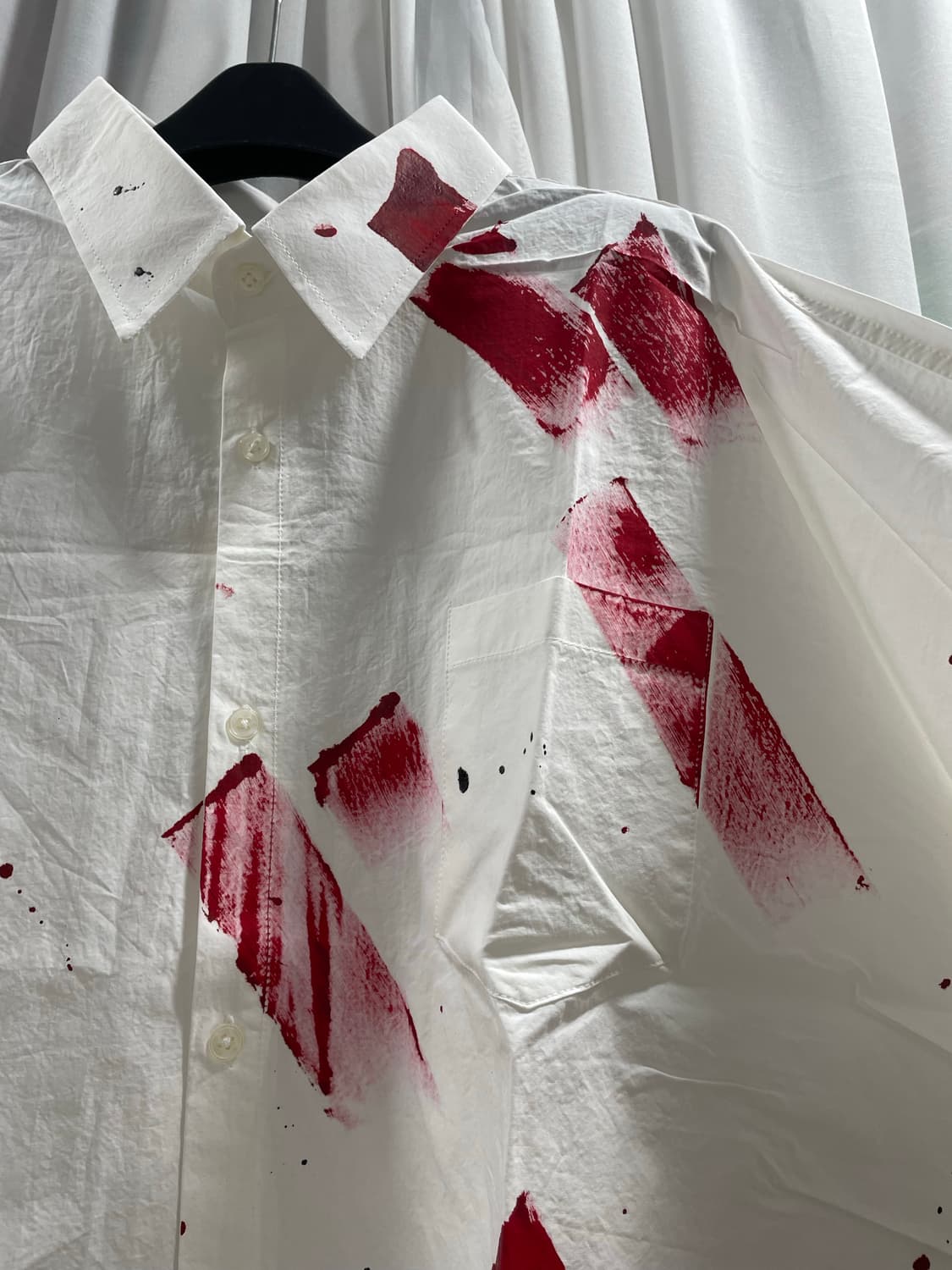 테이크이지/ 페인팅 오버 셔츠/ L 상품이미지3