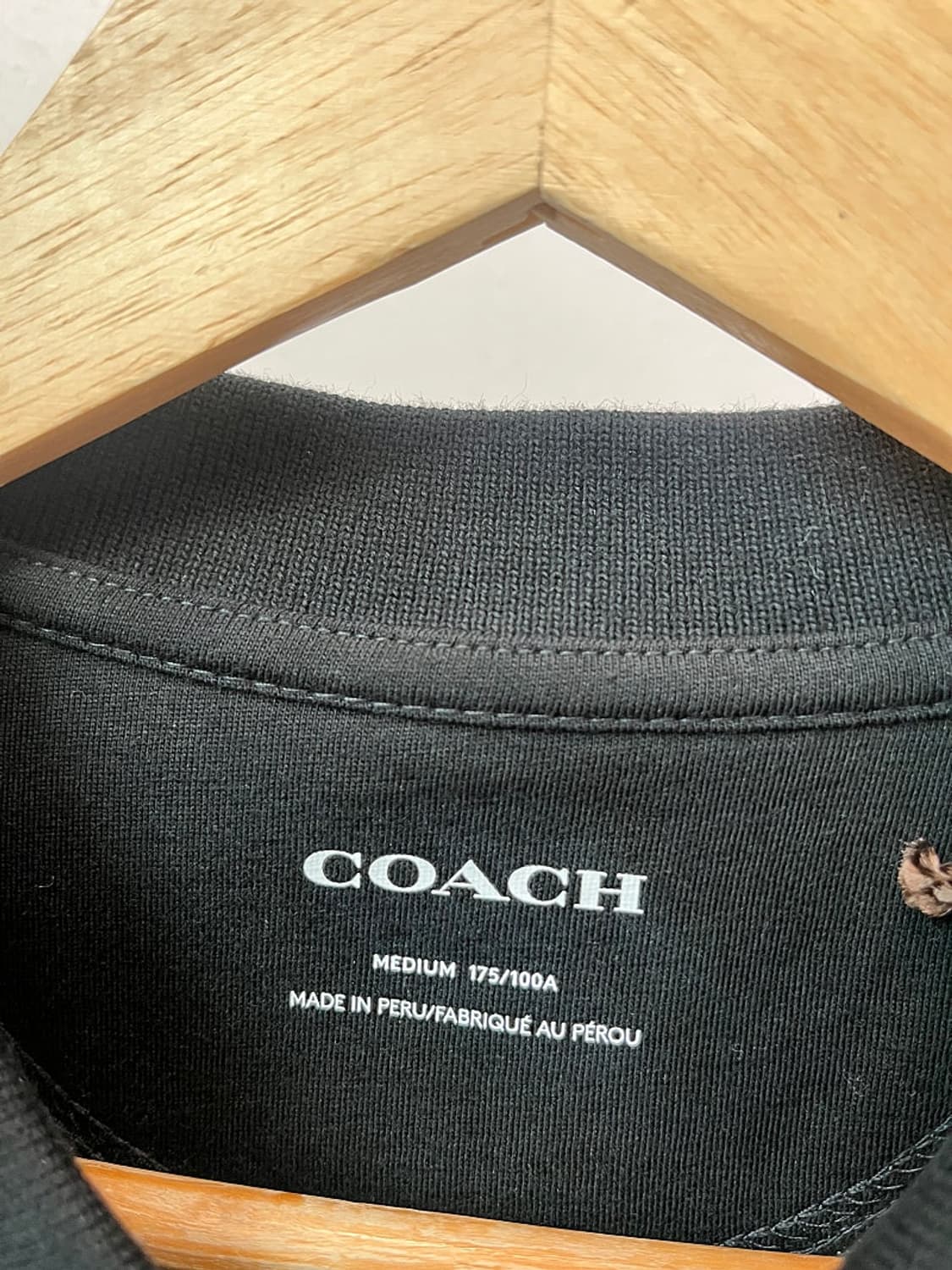 100) 코치 24ss 로고 반팔 카라티  상품이미지7