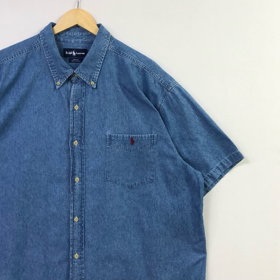 Xxl 폴로 데님 셔츠 상품이미지1