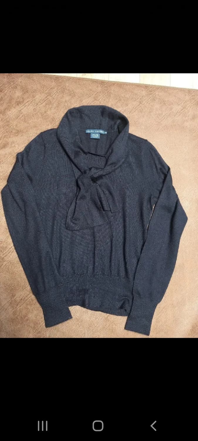 폴로 여성 실크캐시미어 니트티 55-66  상품이미지3