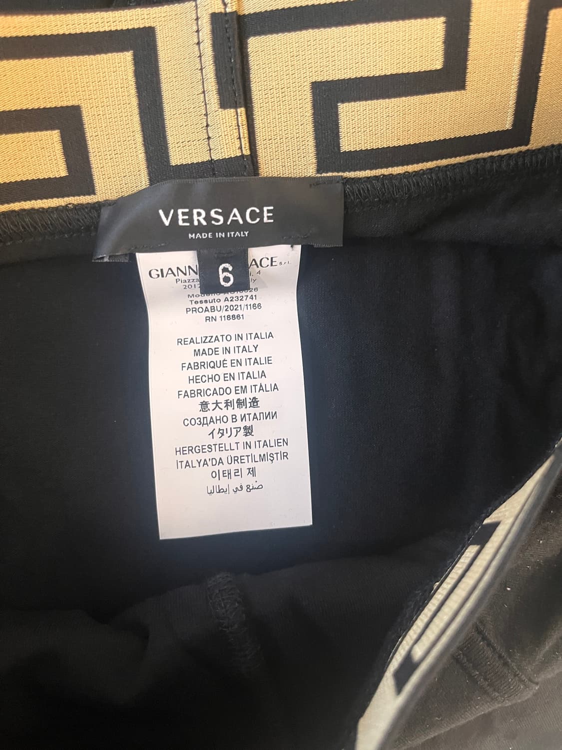 Versace 드로즈 팬티 3팩 / 6사이즈 XL / 새상품 상품이미지3