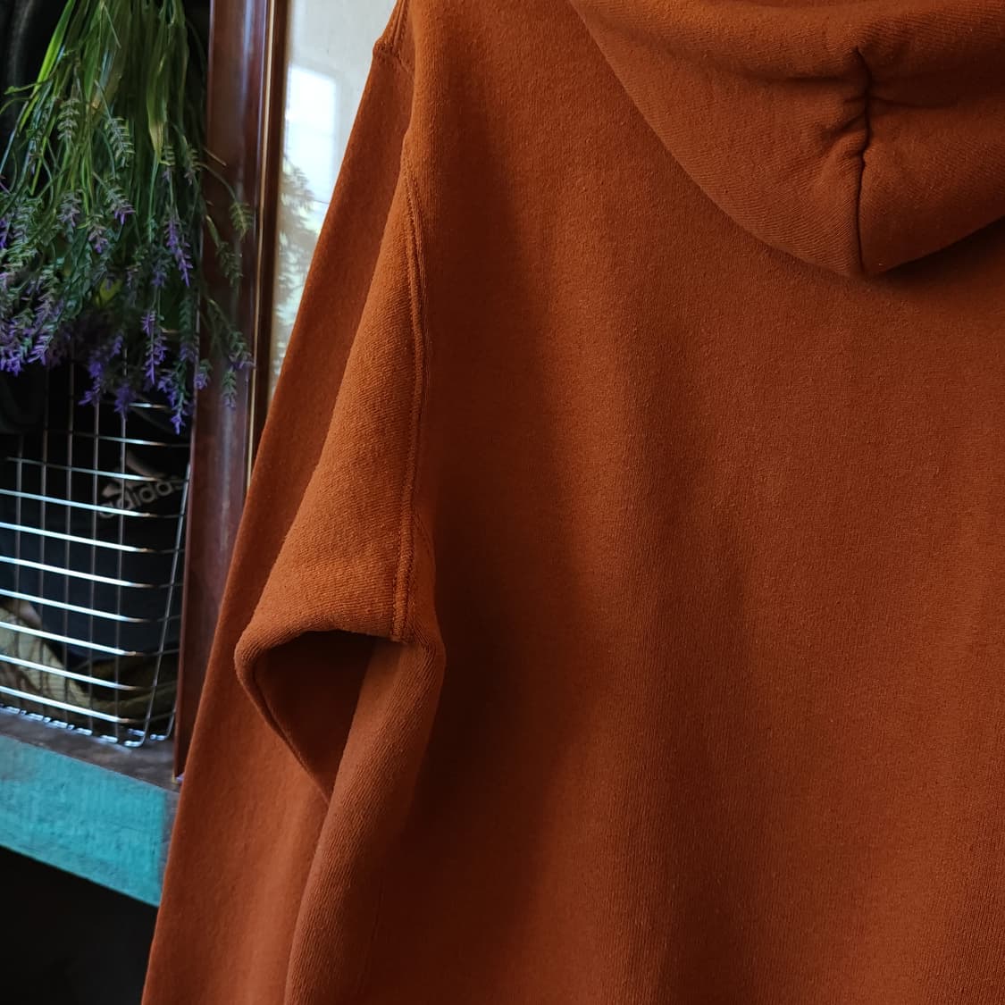 90s 러셀 후드 스웻셔츠 텍사스 빈티지 레터링 S 상품이미지10