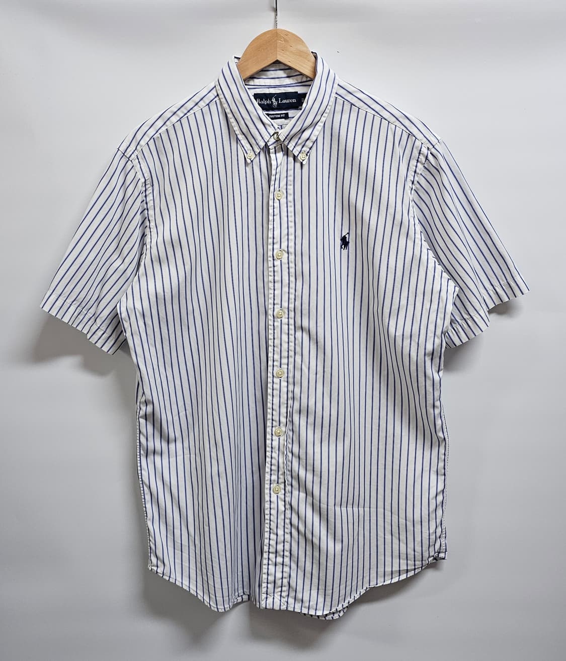 폴로 랄프로렌 스트라이프 반팔 셔츠 42 국내 100 상품이미지1