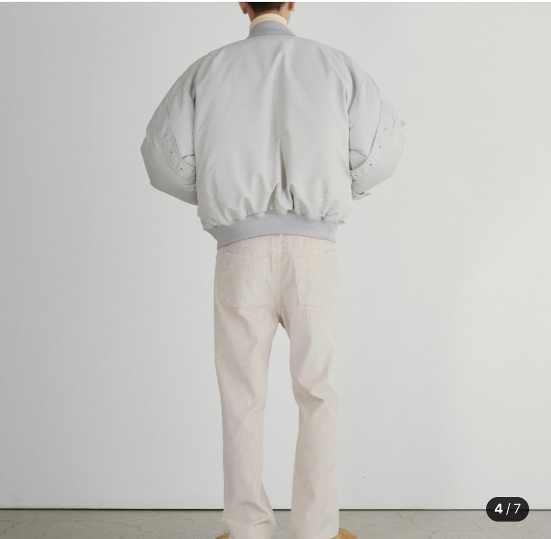 [OS] 렉토 오버사이즈 나일론 다운 점퍼 ma-1 상품이미지3