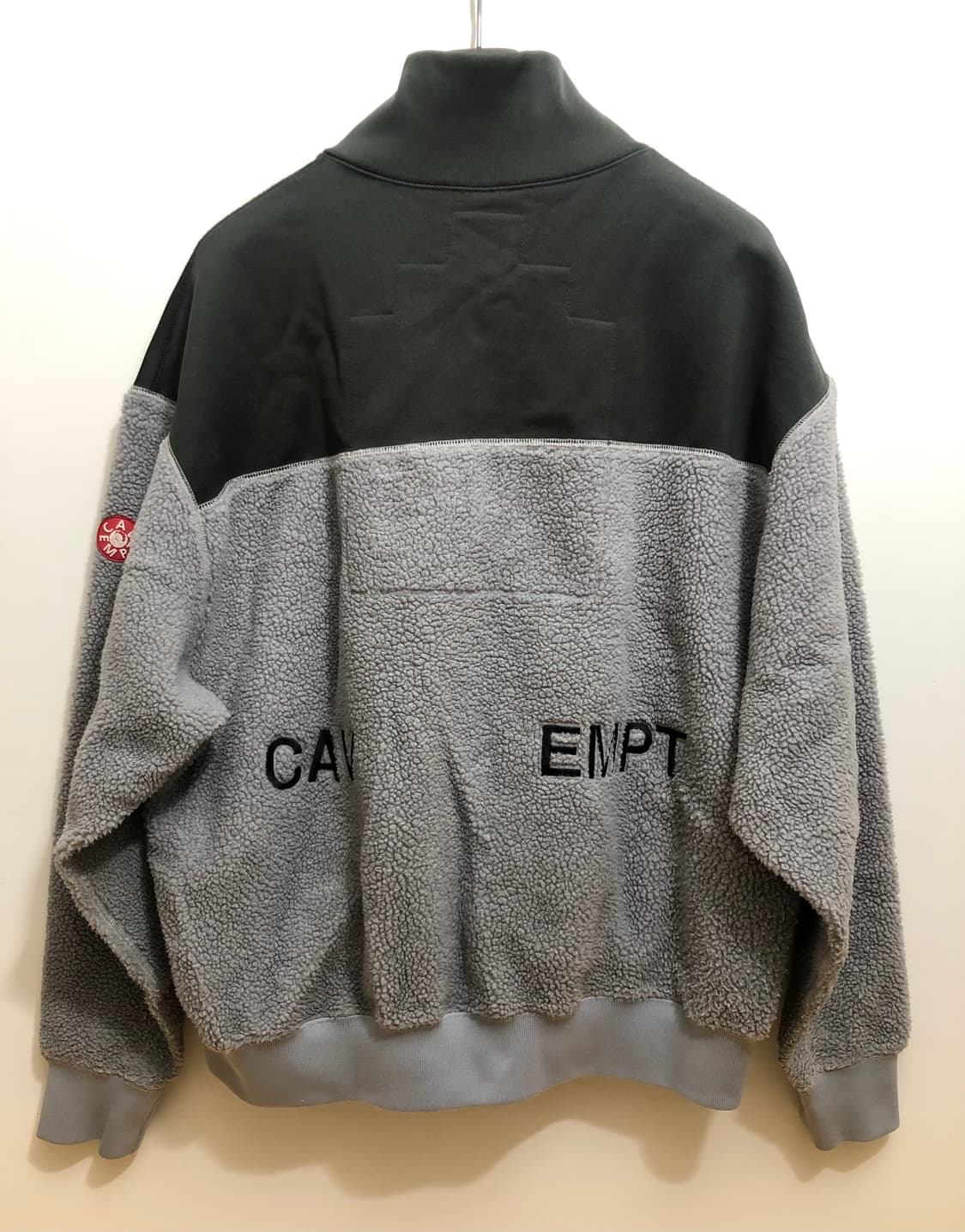 [L] FW17' 카브엠트 플리스 하프 집 상품이미지2