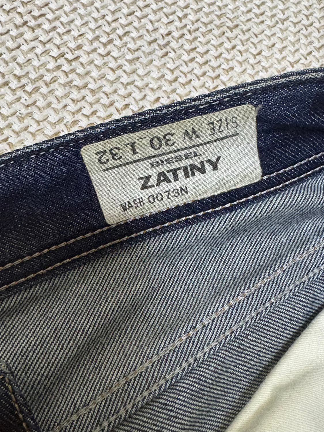 디젤 industry 빈티지 청바지 자티니 남성 30인치 상품이미지3