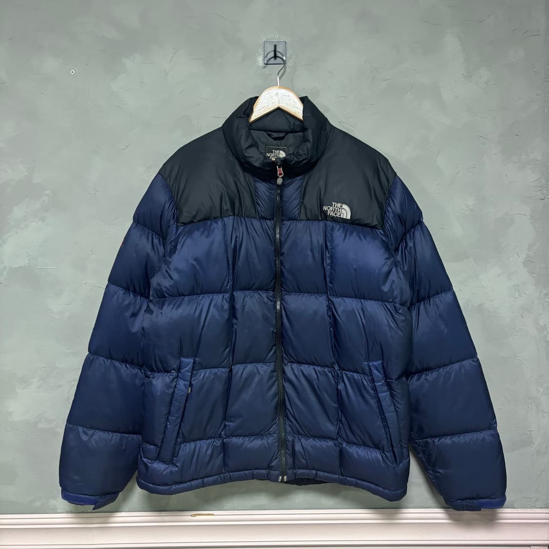 노스페이스 800 로체 구스다운 패딩 네이비 상품이미지1