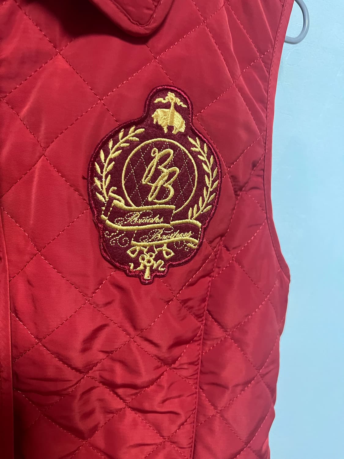 브룩스브라더스 레드 퀼팅 조끼 상품이미지2