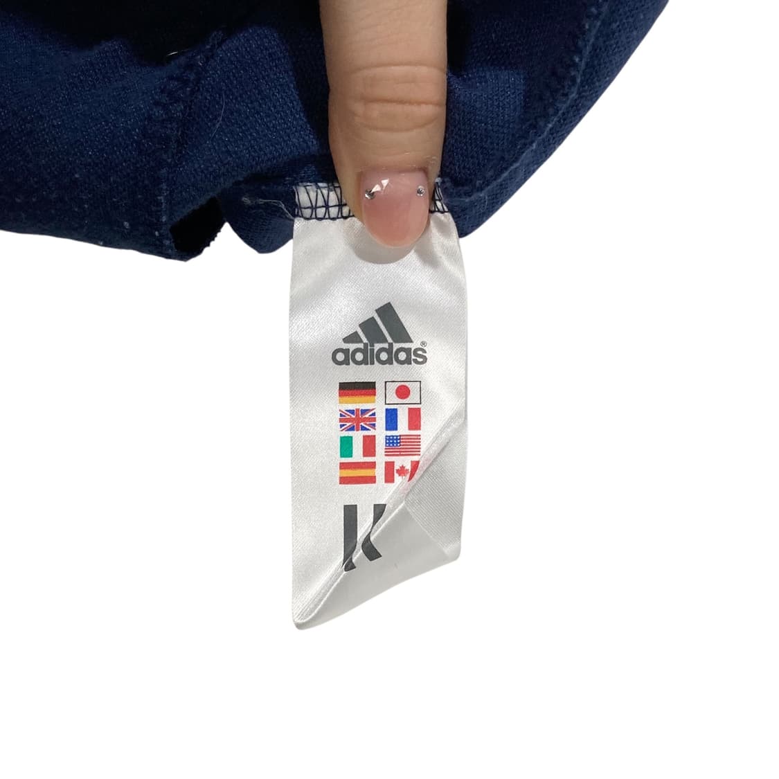 아디다스 사이드라인 네이비 트랙탑 상품이미지4