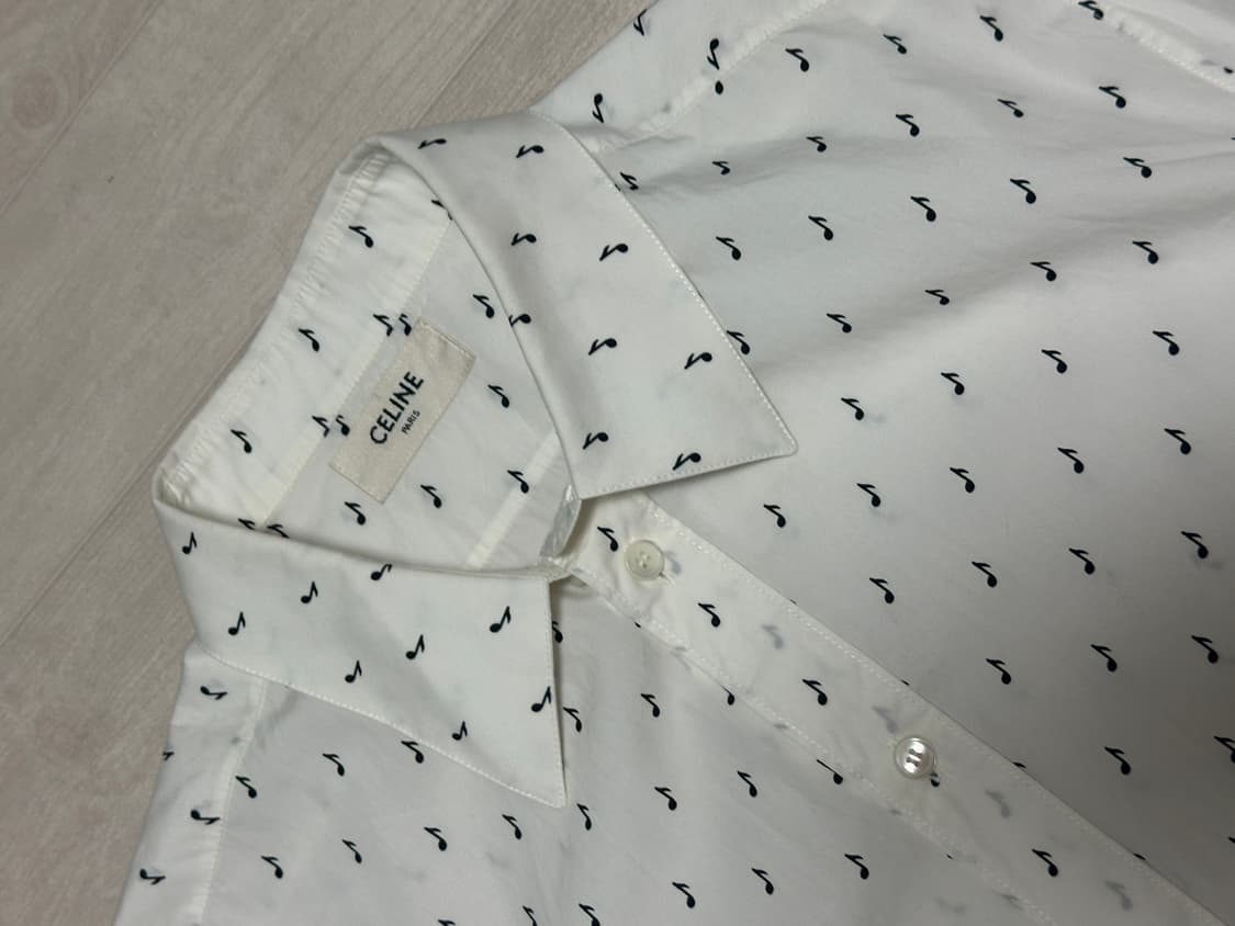 셀린느 17ss 뮤직노트 셔츠 상품이미지2