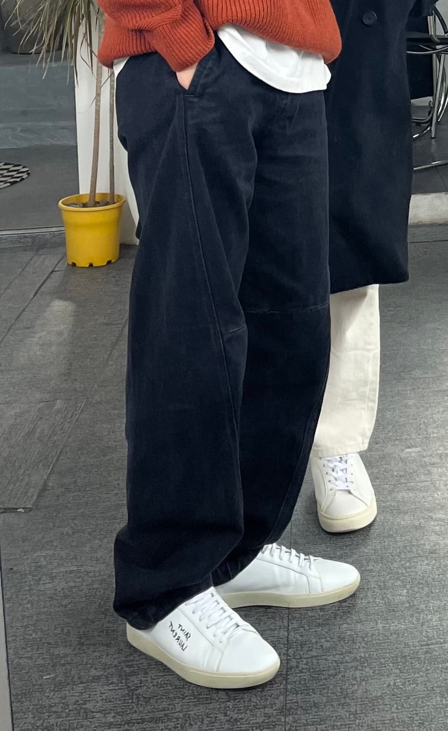 쿠어 벨티드 커브 팬츠 상품이미지6