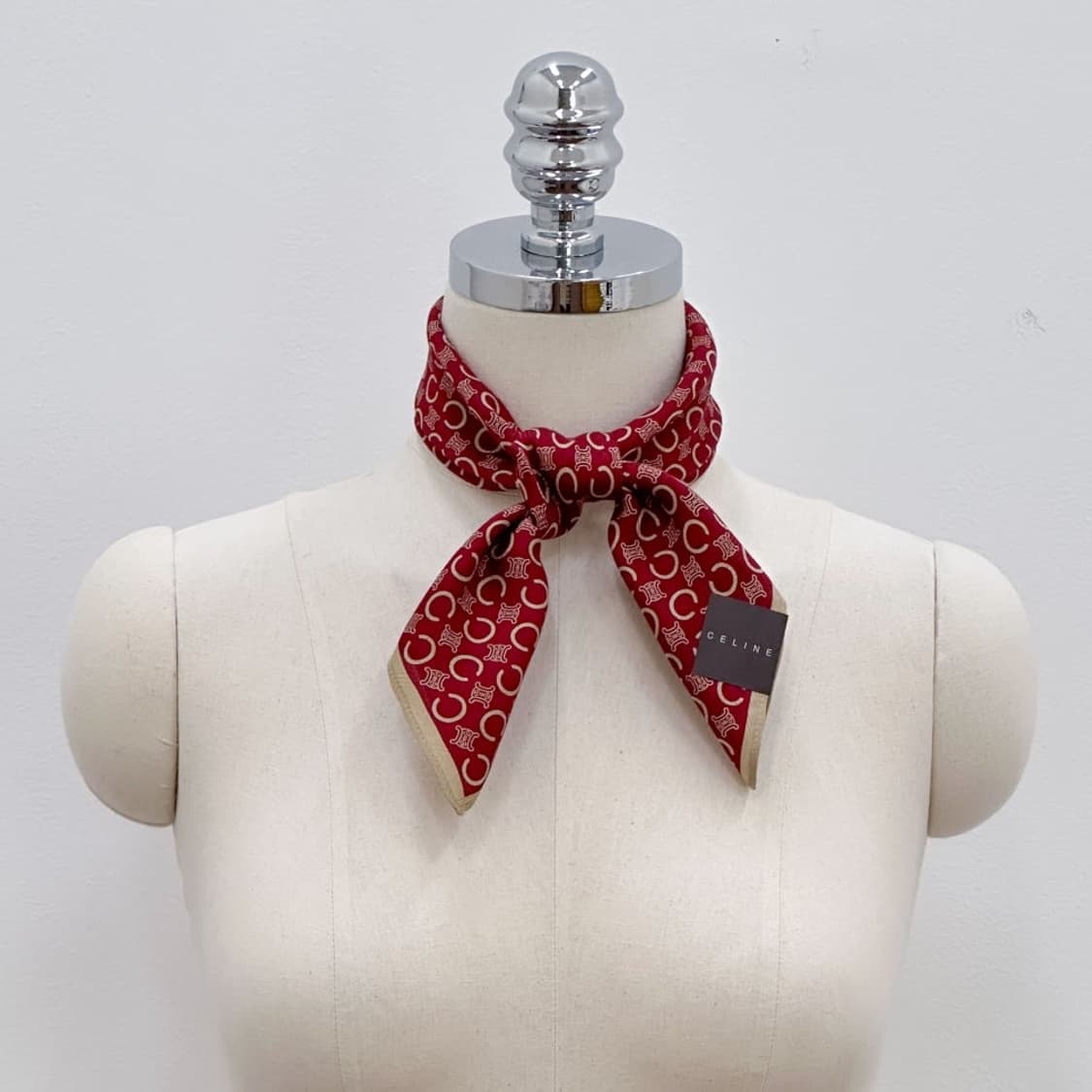 (새상품) celine / 셀린느 쁘띠스카프 손수건 상품이미지7