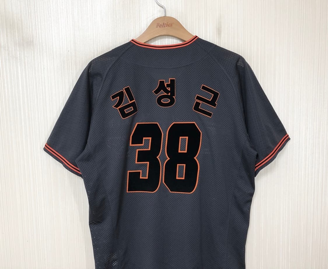 KBO 한화이글스 다크그레이 원정유니폼/져지 95 #38 김성근 상품이미지9