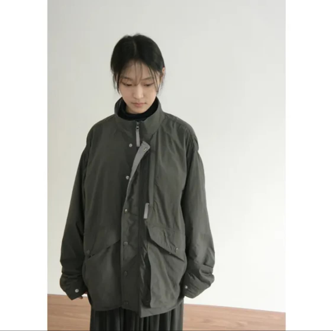 에프터먼데이오버 포켓 우븐 자켓 상품이미지1