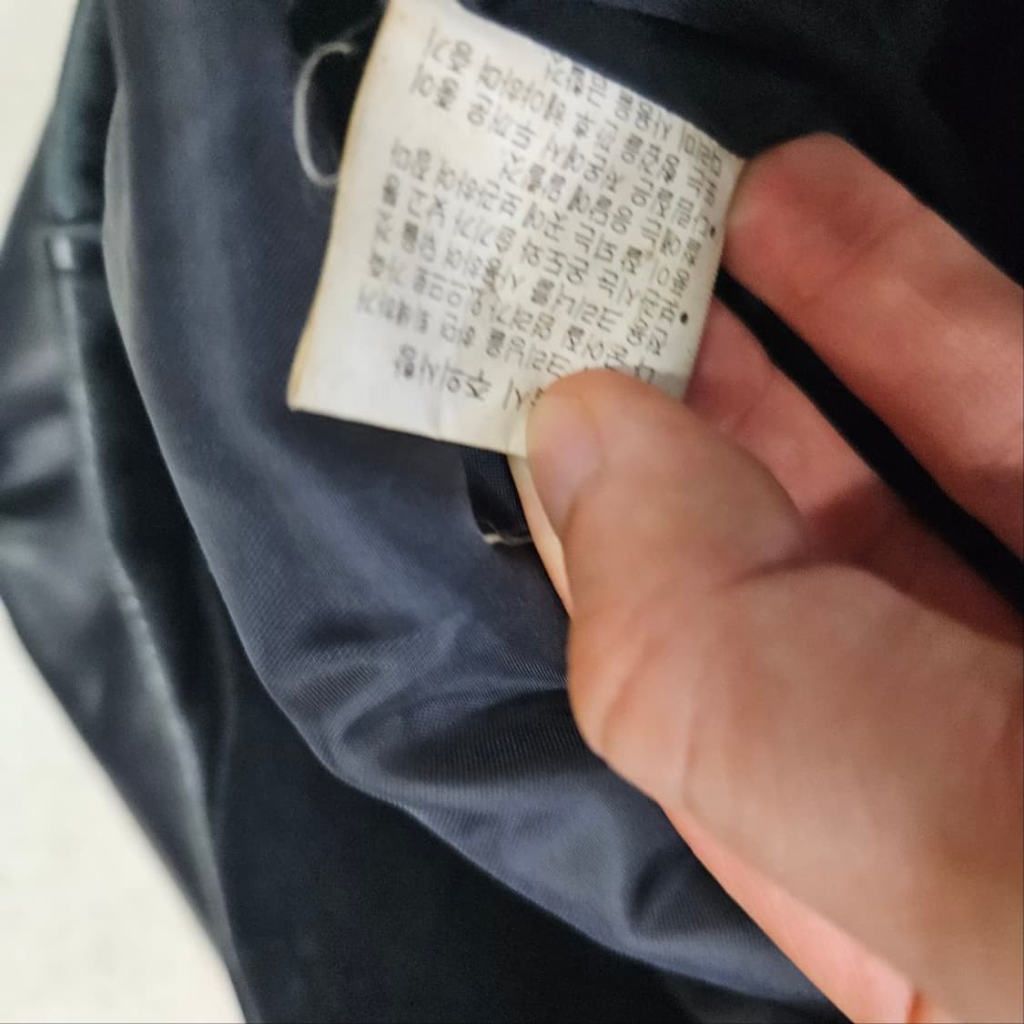 빈티지 양가죽 후드 집업 자켓 L 상품이미지8