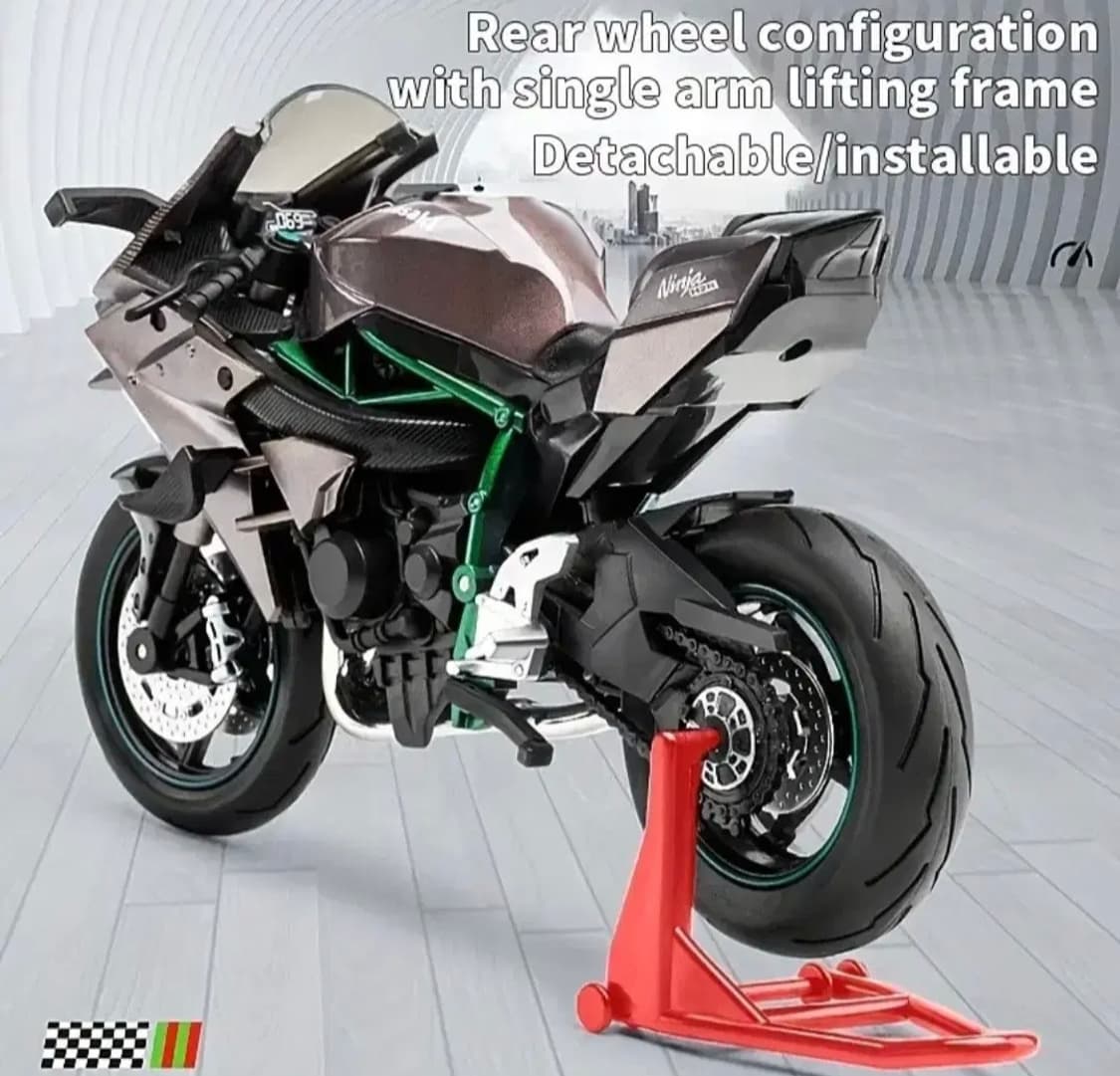 가와사키 닌자 H2R 다이캐스트 모형 상품이미지3