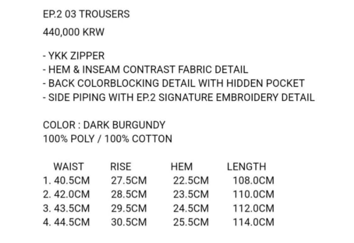 Xlim ep.2 trousers 상품이미지7