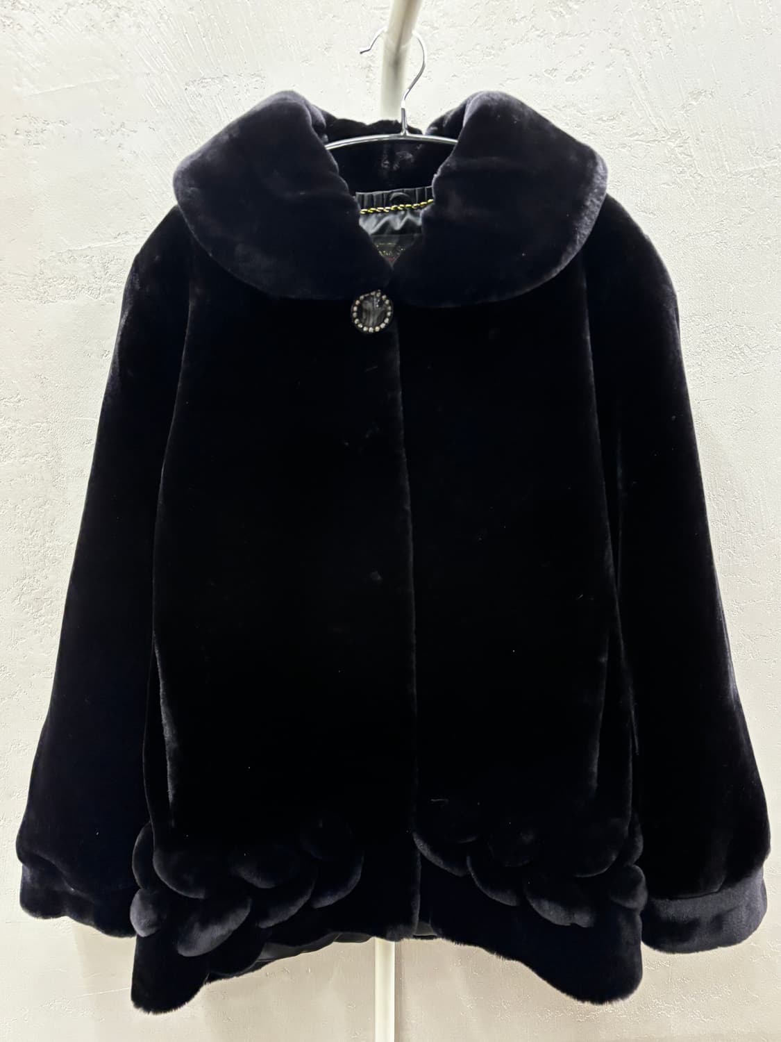 빈티지 큐빅 밍크 자켓 S 상품이미지2