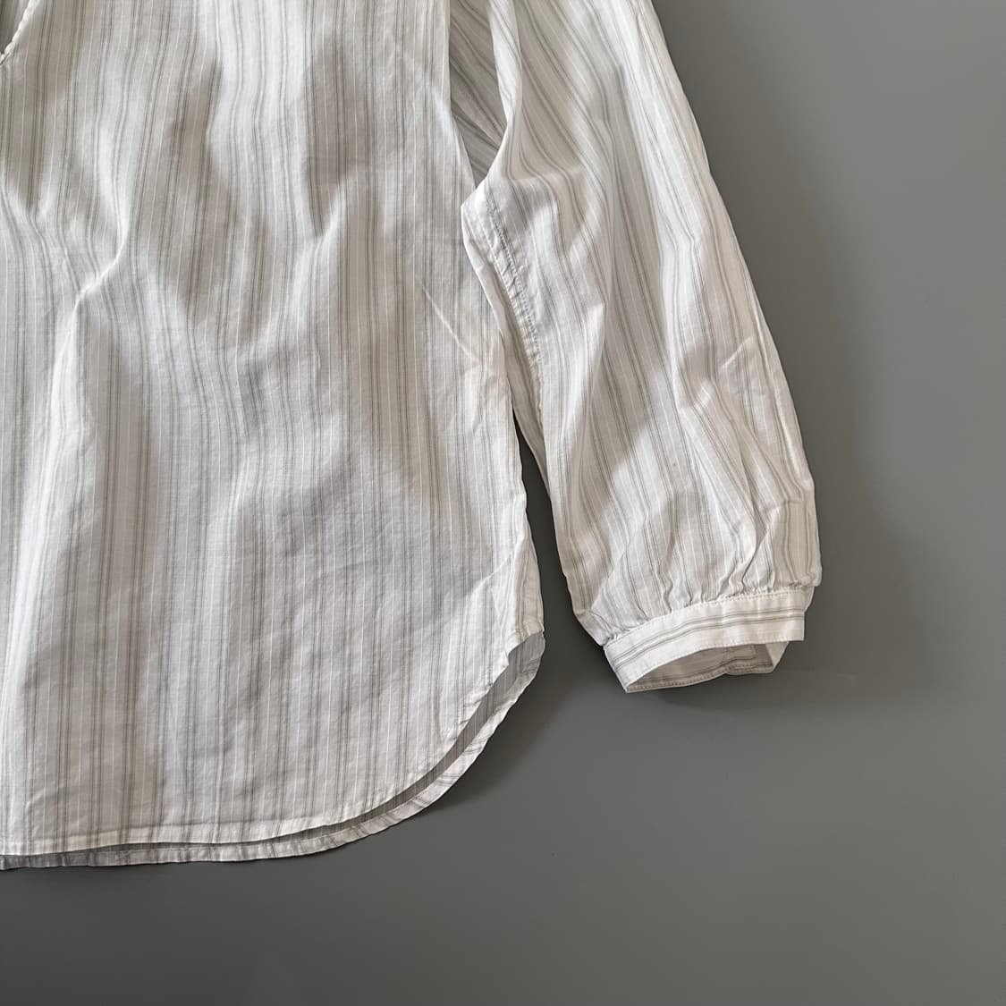 마가렛호웰 margaret howell 스트라이프 셔츠 블라우스 상품이미지3