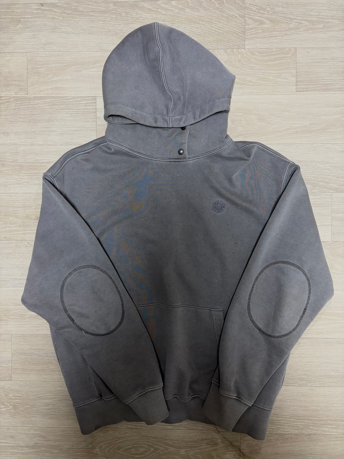 24AW NECK SNAP DYEING HOODIE 상품이미지2